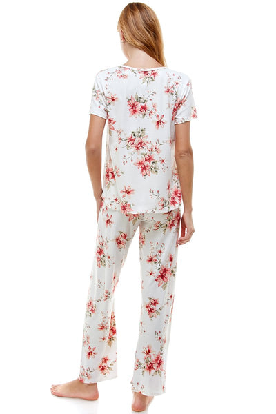 Floral Print Sleepwear Set