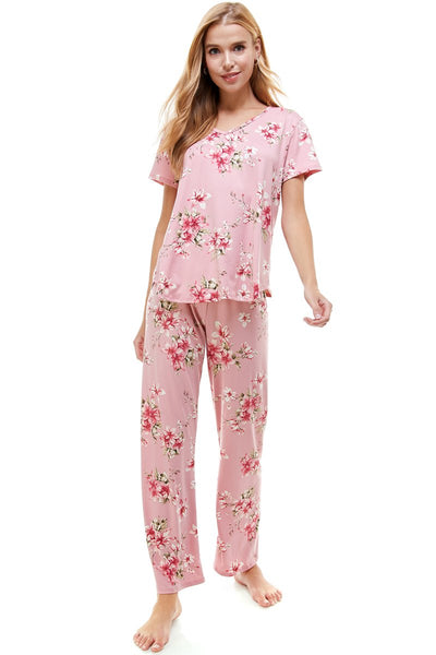 Floral Print Sleepwear Set