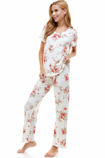 Floral Print Sleepwear Set