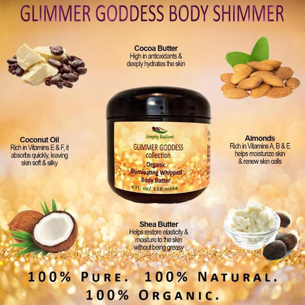 Organic Illuminating Whipped Body Butter