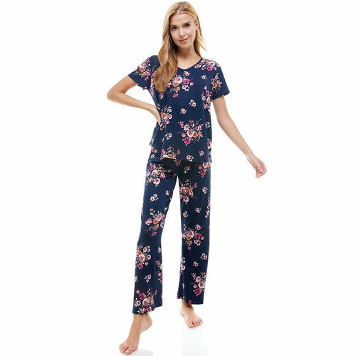 Floral Print Sleepwear Set