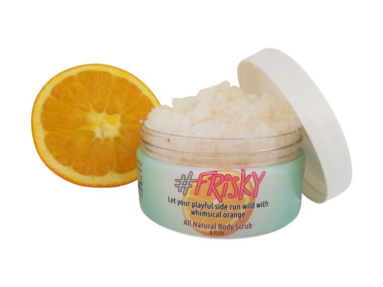 #FRisky Orange Body Scrub