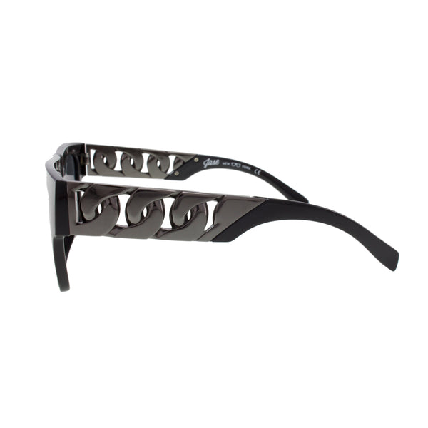 Jase New York Cache Sunglasses in Gunmetal