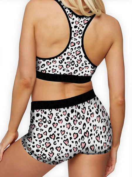 Cheetah Hearts Boyshort