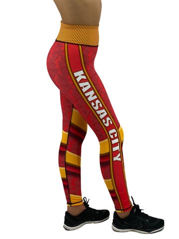 Kansas City Football Leggings