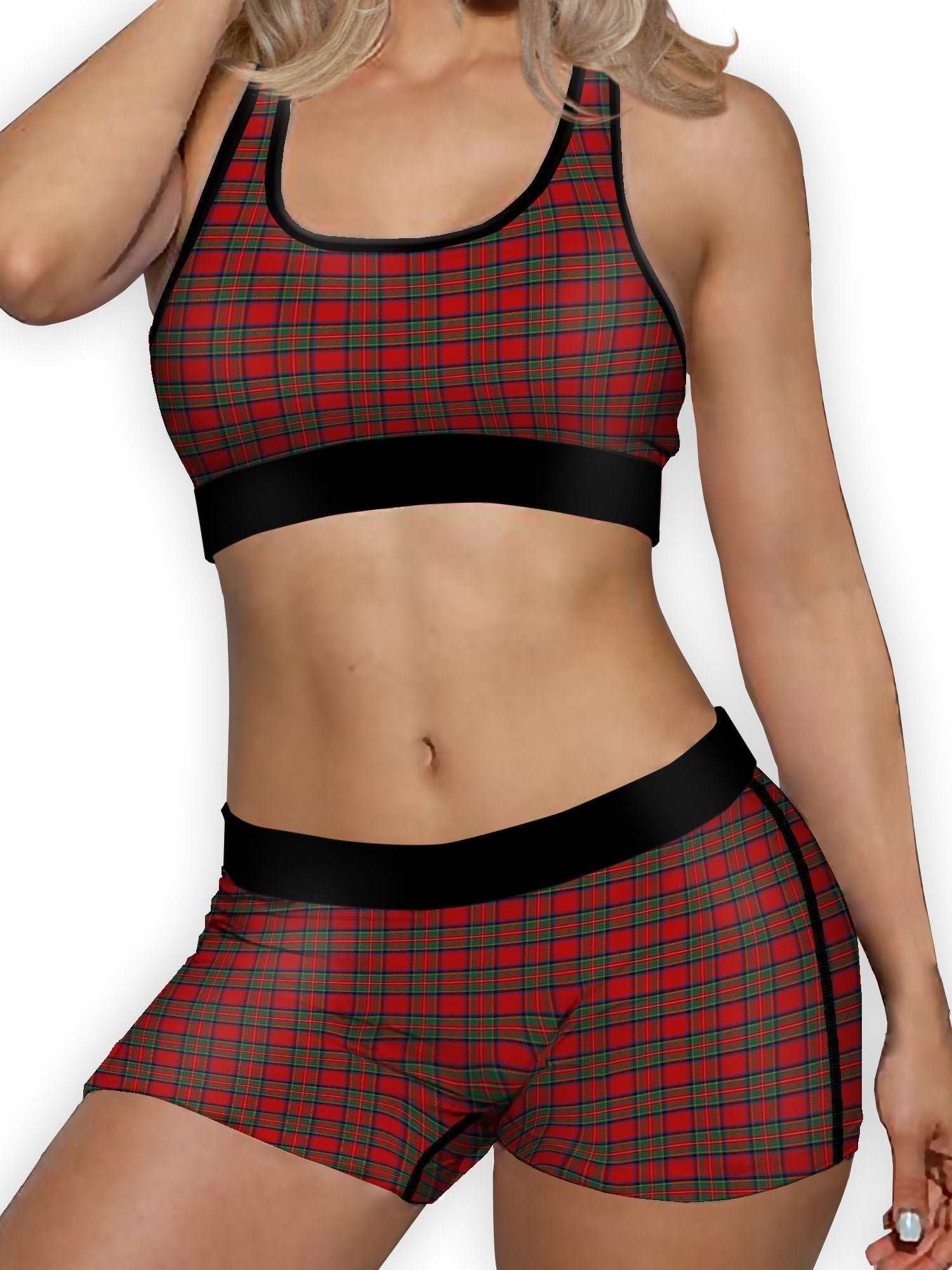 Christmas Tartan Boyshorts