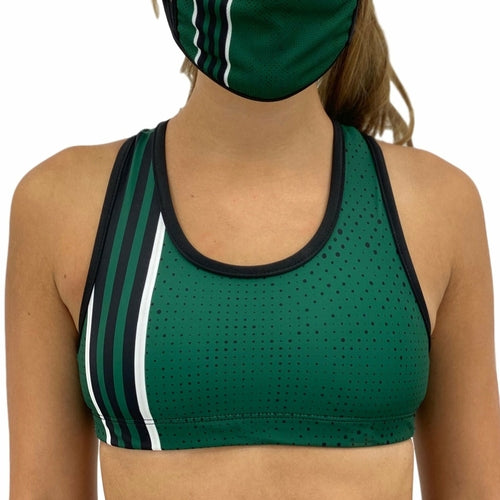 New York J Football Sports Bra