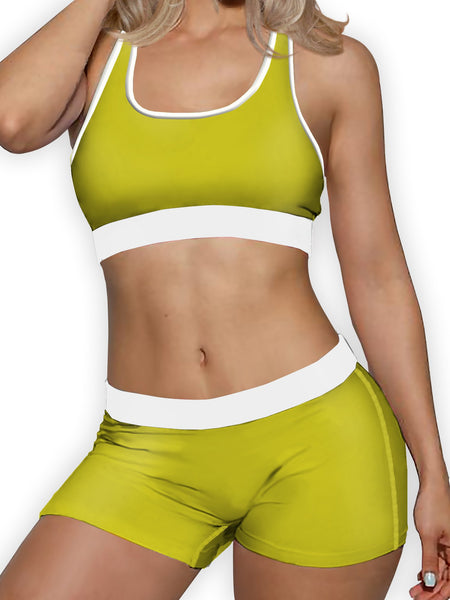 Neon Yellow Boyshort