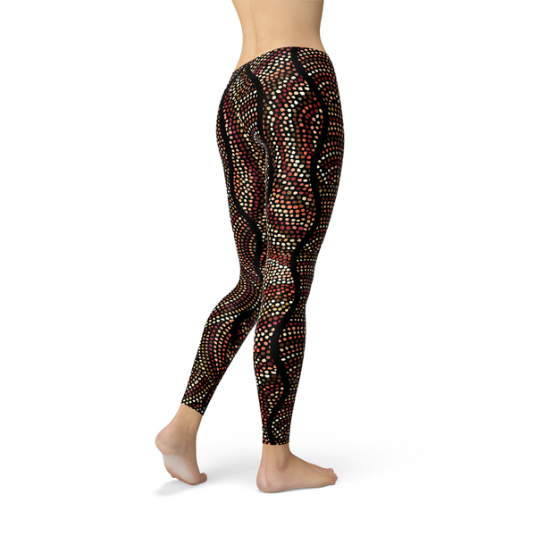 Aboriginal Artwork Leggings