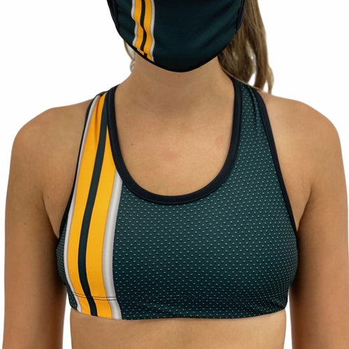 Green Bay Football Sports Bra