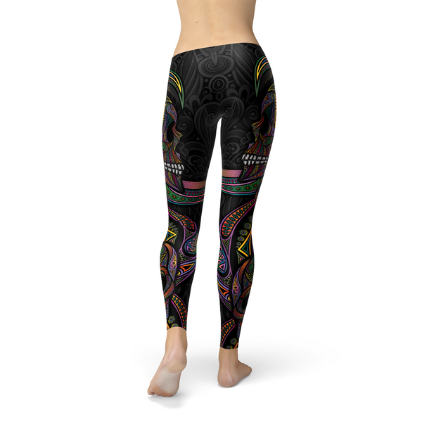 Sugar Skull Leggings