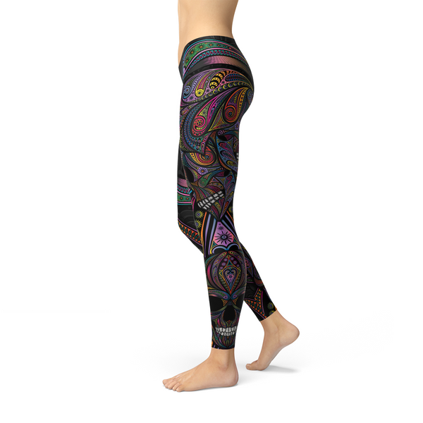 Sugar Skull Leggings