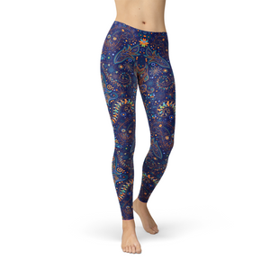 Paisley Butterfly Leggings