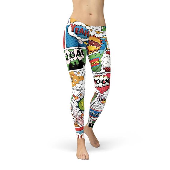 Comic Book Leggings