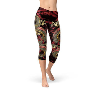 Dragon Capri Leggings