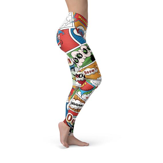 Comic Book Leggings