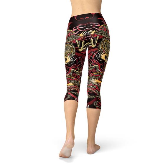 Dragon Capri Leggings