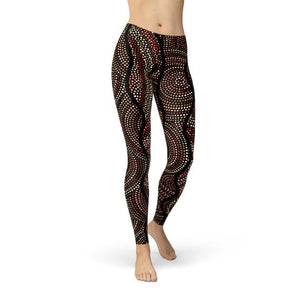 Aboriginal Artwork Leggings