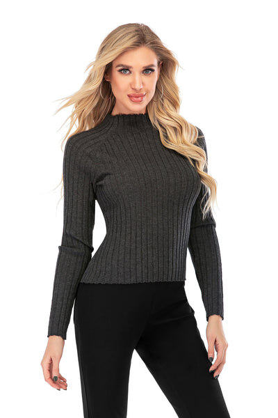 Long Sleeve Wool Sweater